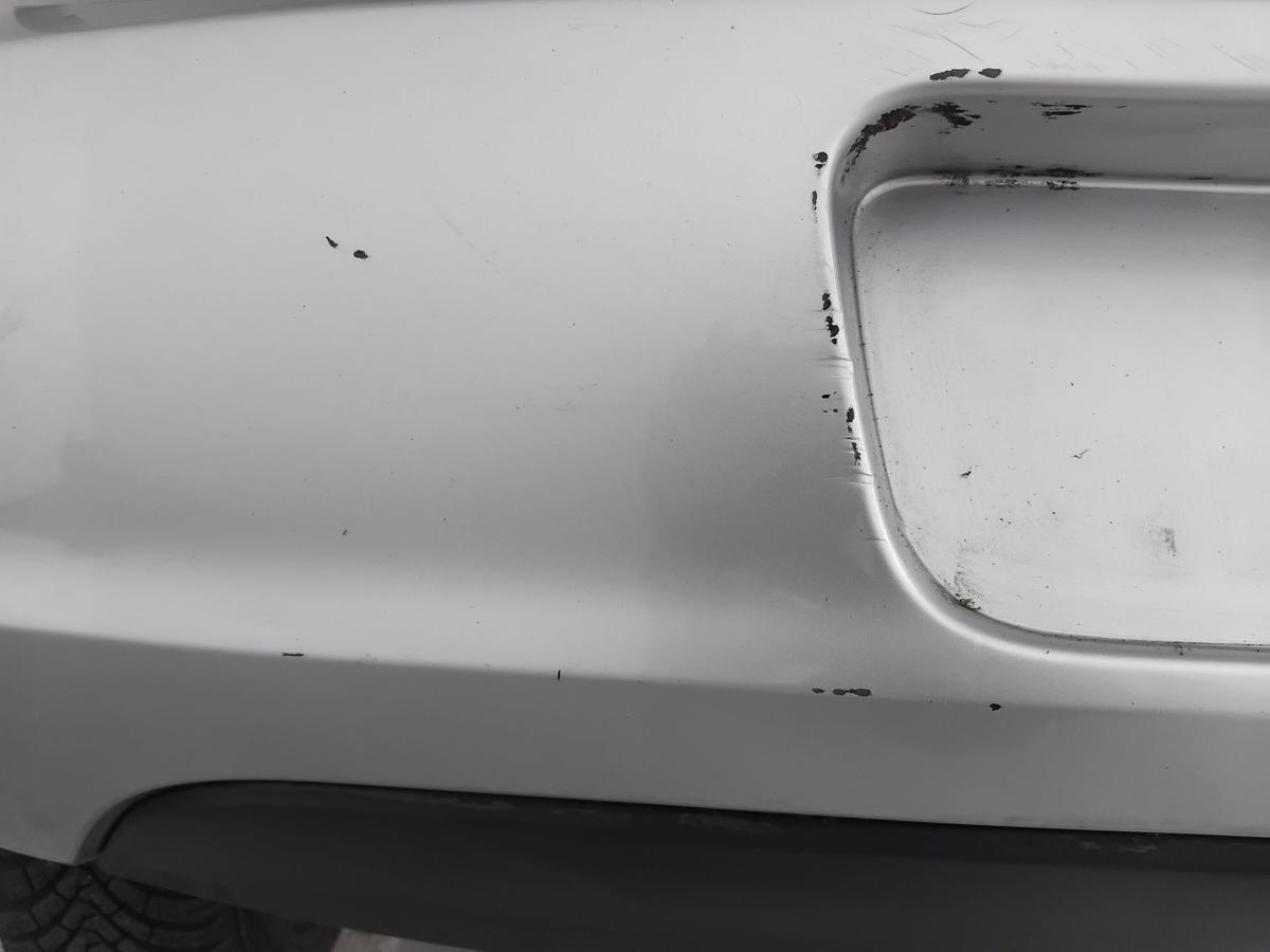 VW Golf 6 Fließheck original Stoßfänger Stoßstange hinten BJ2009 LA7W reflexsilbermetallic