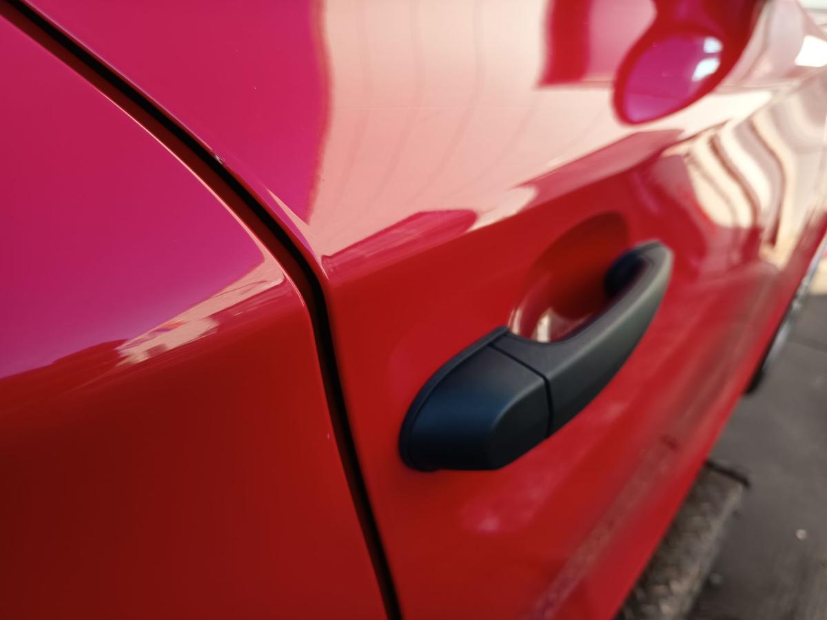 BMW E87 original T&uuml;r vorn rechts Beifahrer Rohbau 438 Japanrot Bj 2005