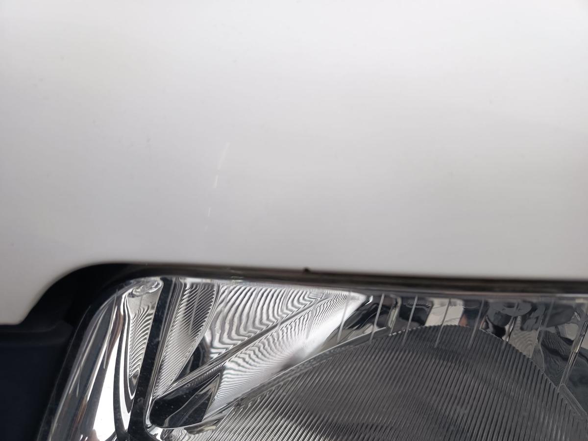 VW T5 7H Transporter Motorhaube Klappe Deckel vorn Front 902 Grauwei&szlig; Bj 2006