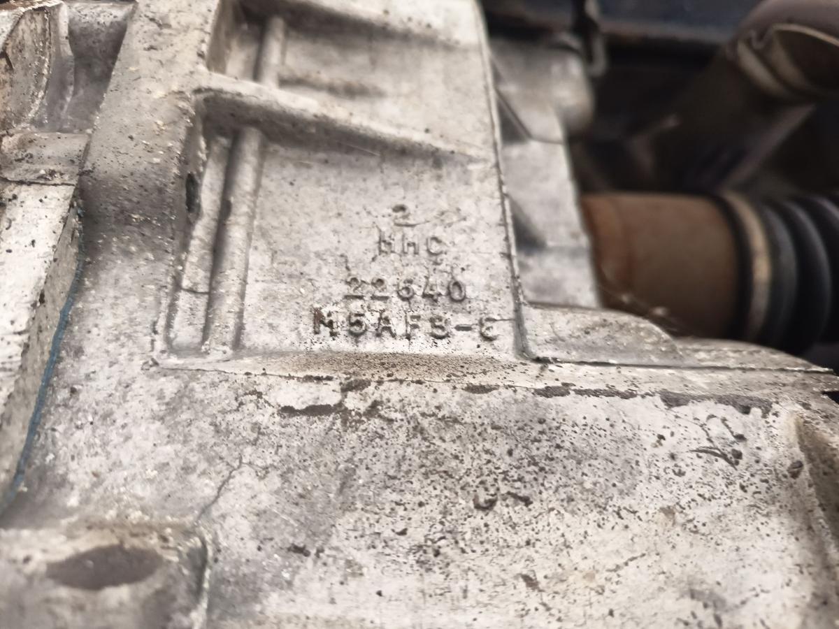 Hyundai Getz orig 5 Gang Schaltgetriebe M5AF3E f&uuml;r G4HG 1,1l 49kW 79tkm Bj 2005