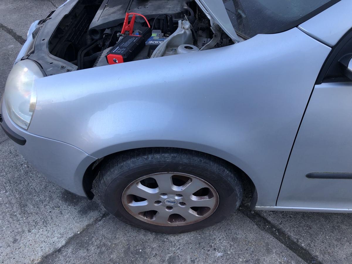 VW Golf 5 V 1K Kotfl&uuml;gel vorn links Fahrerseite LA7W Reflexsilber Metallic OEM