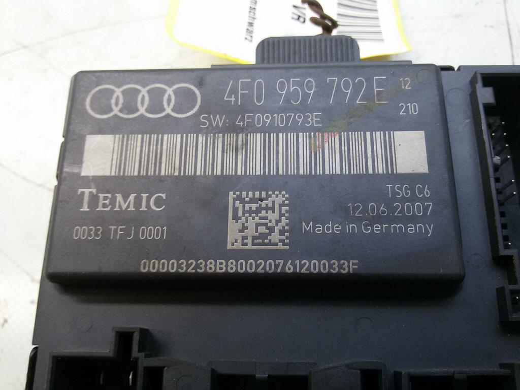 Audi A6 4F Bj.2007 original Türsteuergerät vorn rechts 4F0959792E