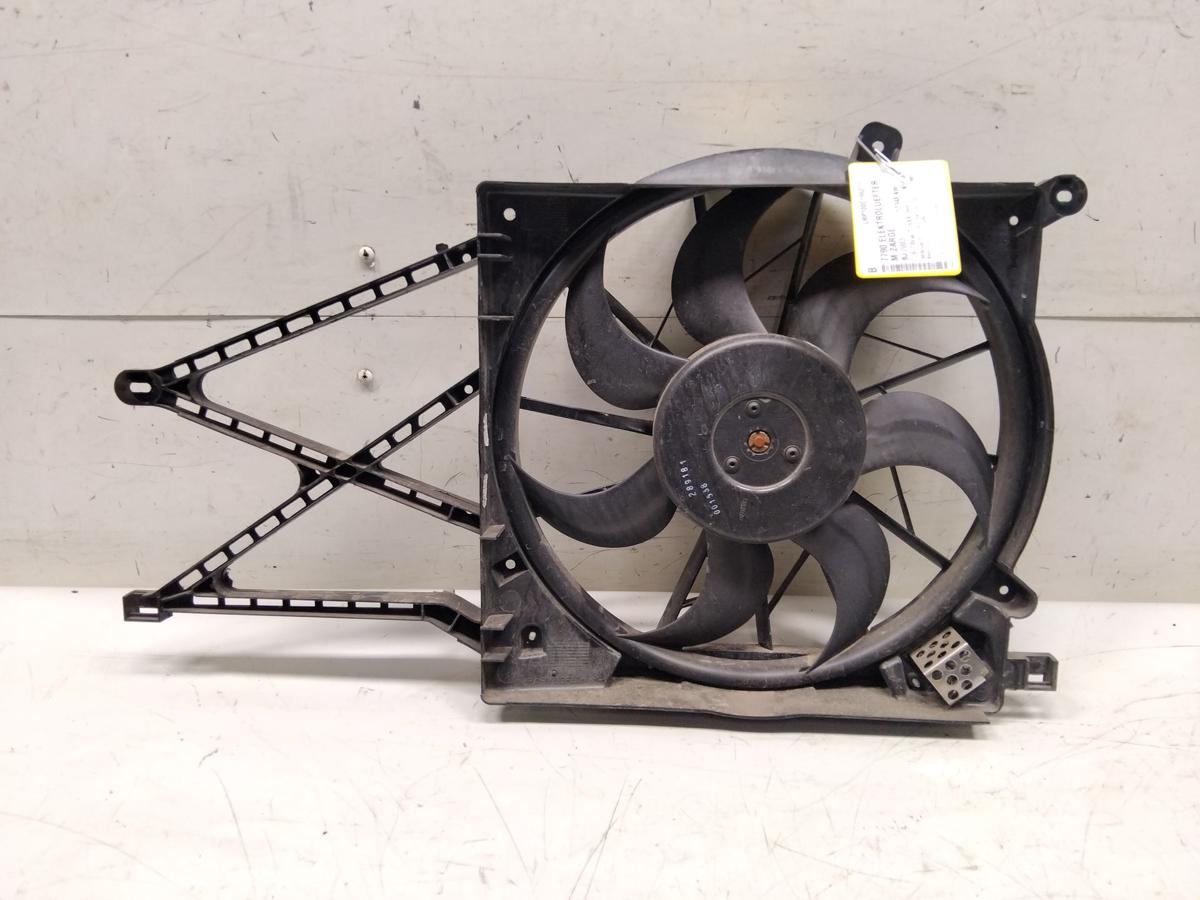 Opel Astra G original Elektrol&uuml;fter mit Zarge 1.6 74kw Z16XE mit Klima Bj.2003