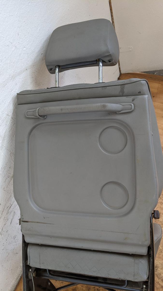 VW T4 Einzelsitz Sitz links Kunstleder hinten 1 Reihe links