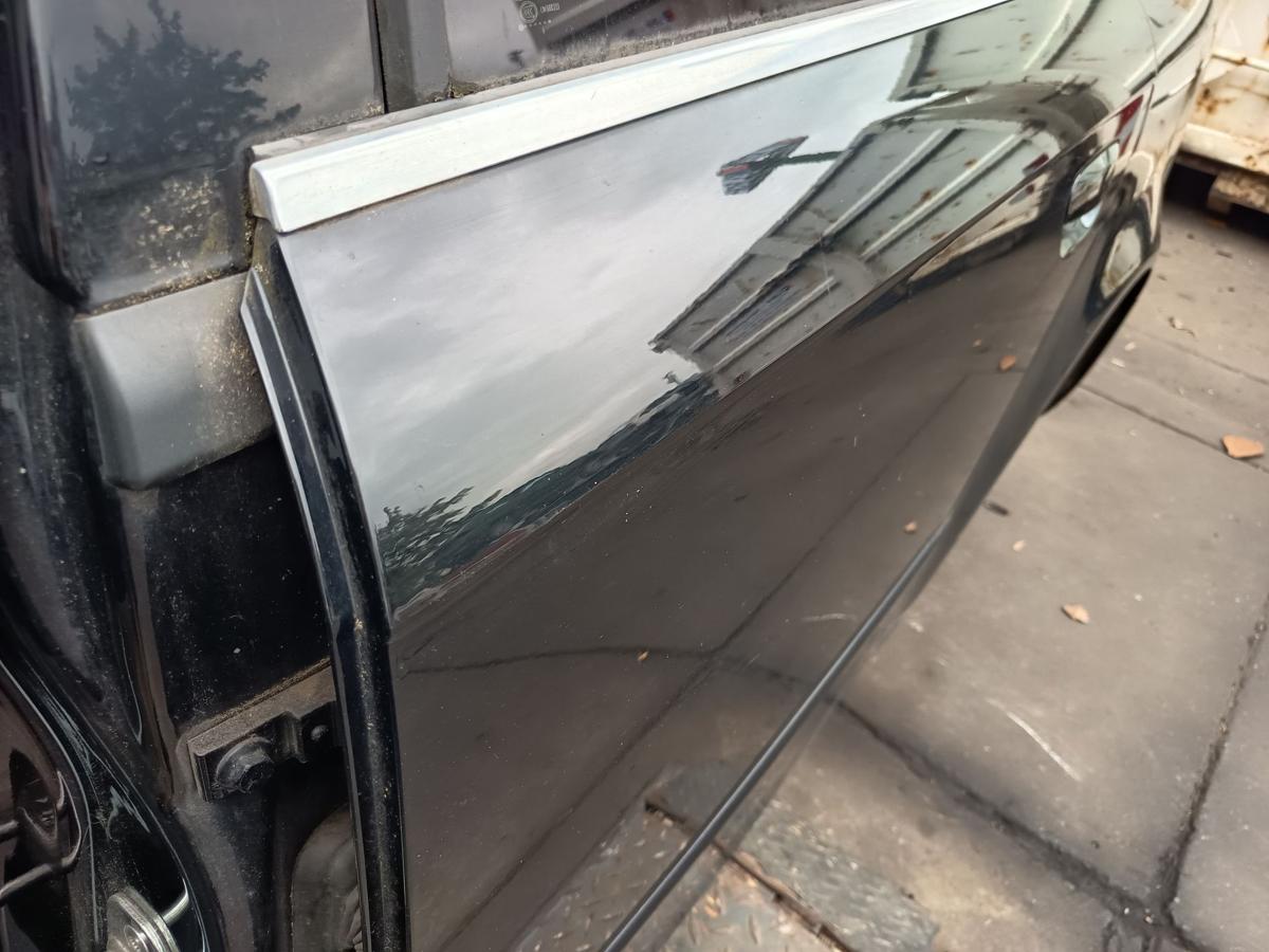 Audi A4 B7 Avant original T&uuml;r hinten links Fond Y9B Brillantschwarz Bj 2007