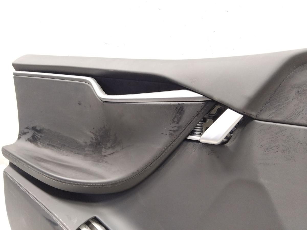 Tesla Model S T&uuml;rverkleidung vorn links Premium Kunstleder schwarz Bj.2019