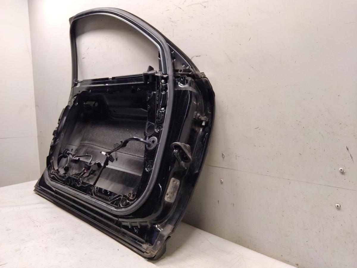Audi A8 D3 4E Tür vorn links Fahrertür brilliantschwarz LY9B Bj.2004