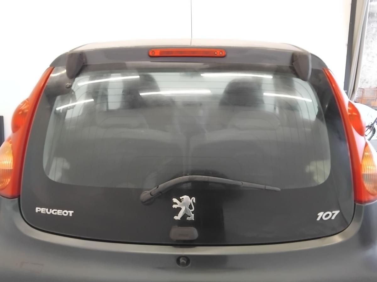 Peugeot 107 Heckklappe Heckscheibe mit Scharniere BJ2009