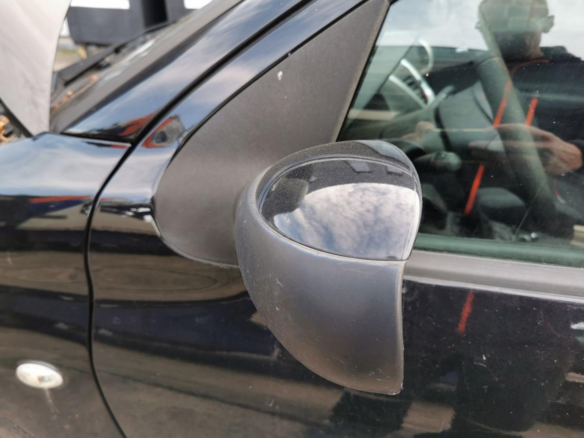 Peugeot 206+ 2M Aussenspiegel Rückspiegel Spiegel links manuell KTV Perla Nera