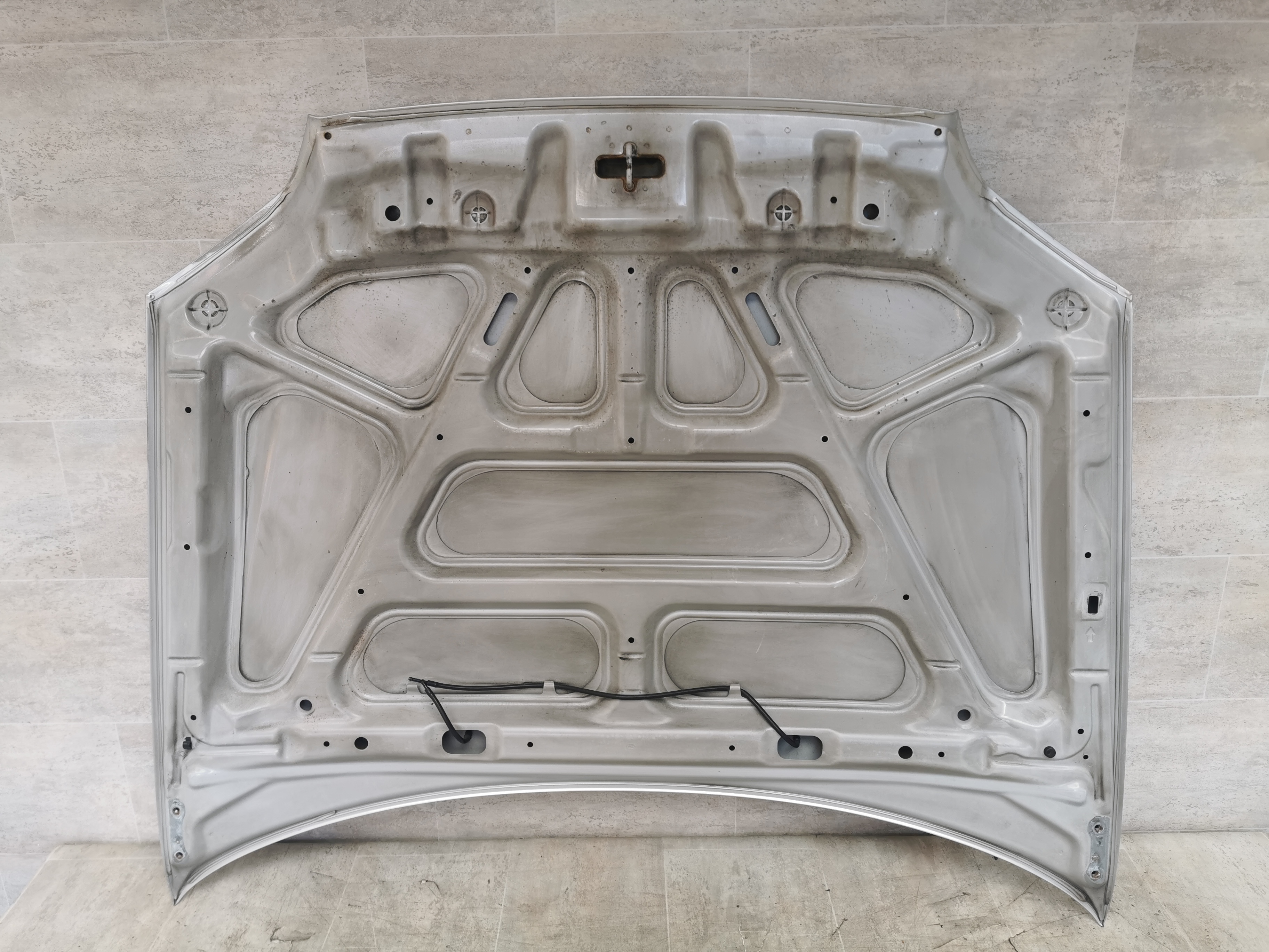 Hyundai Accent 5-türig 03-05 Motorhaube CLEAN SILVER [CS] Klappe vorn