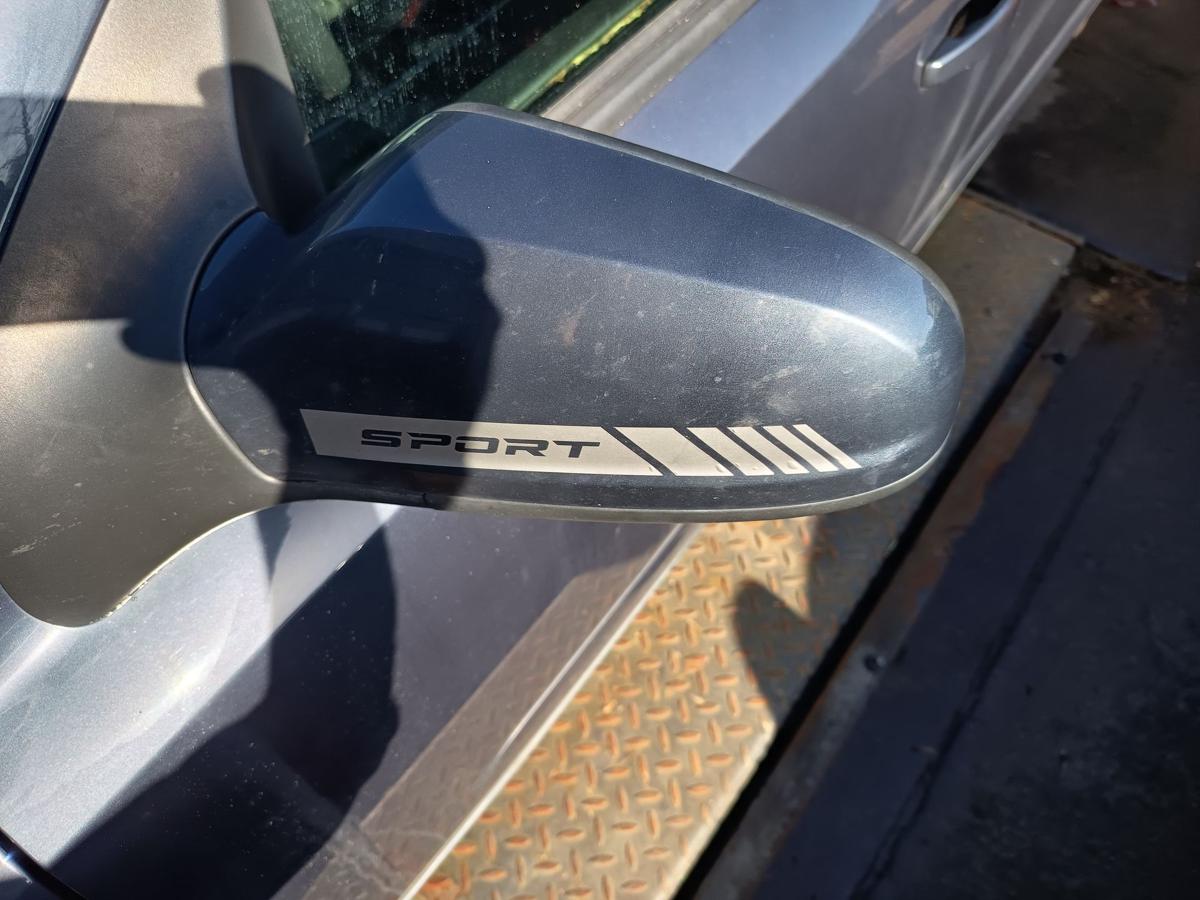 Opel Astra H original Aussenspiegel links elektrisch Z168 Metroblau Bj 2006