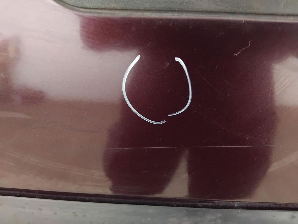 Opel Vectra A Tür vorn links Fahrertür rotbraunmetallic 69L riojarot BJ1994