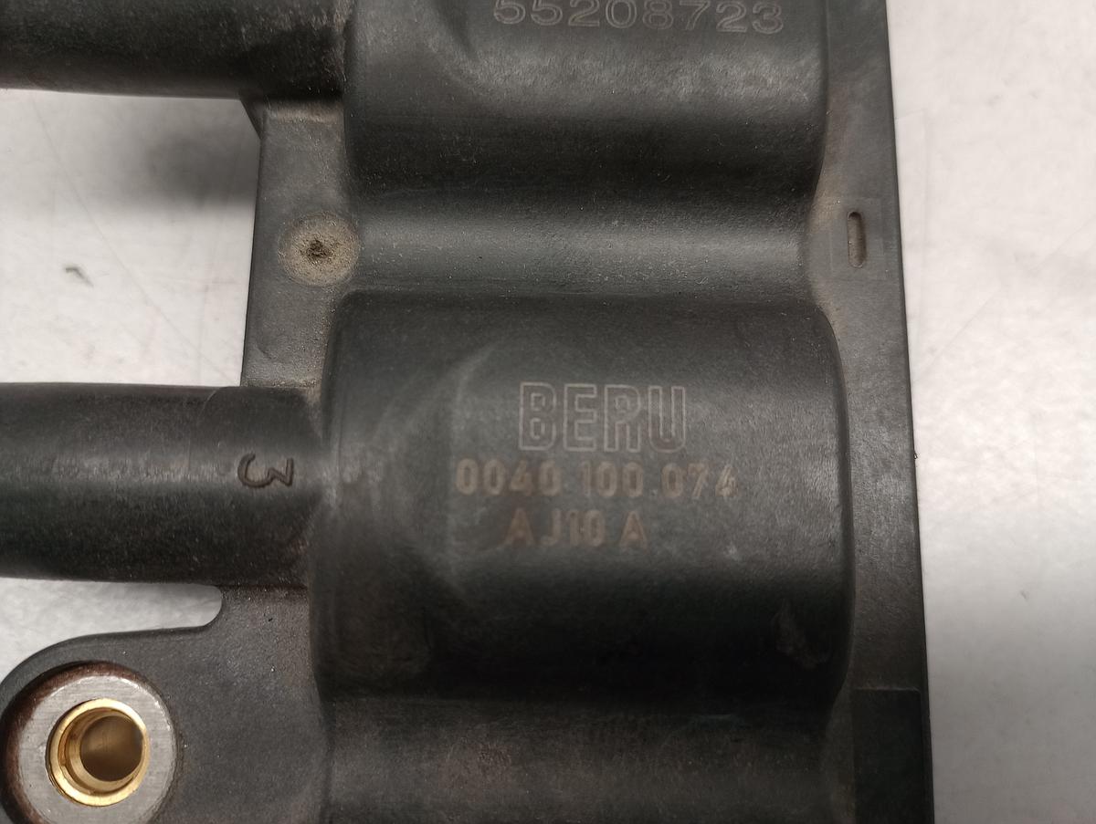 Fiat Grande Punto 199 orig Zündspule Leiste 6 Pins Beru 0040100074 Bj 2011