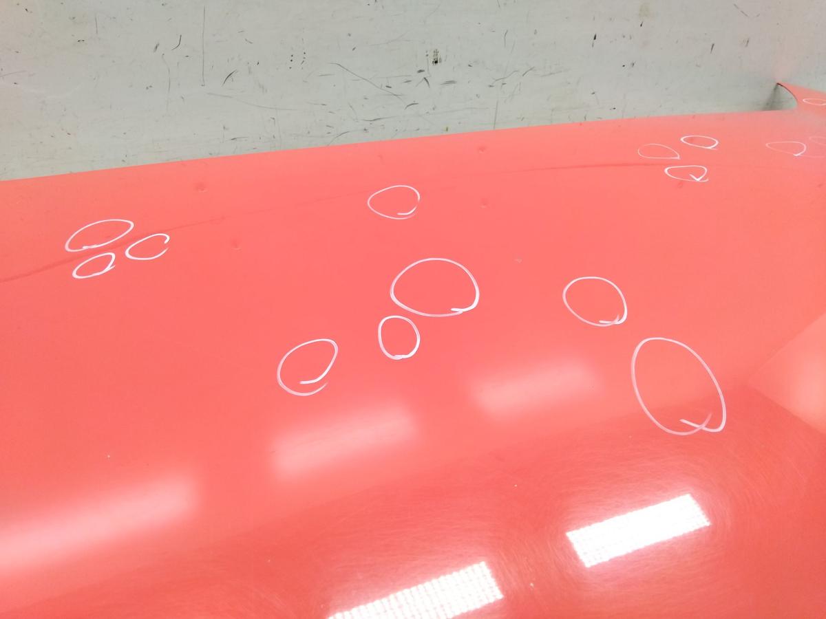 Ford Ka 2 RU8 original Motorhaube sunriserot mit Hagelschaden Bj.2009 Ford Ka 2 RU8 original Motorhaube sunriserot mit Hagelschaden Bj.2009