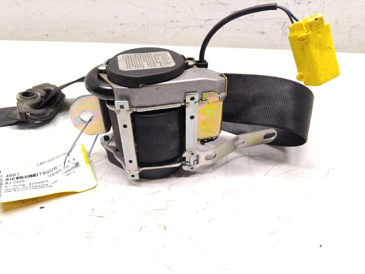 VW Polo 9N3 original Sicherheitsgurt vorn links 5-t&uuml;rig unfallfrei Bj.2006