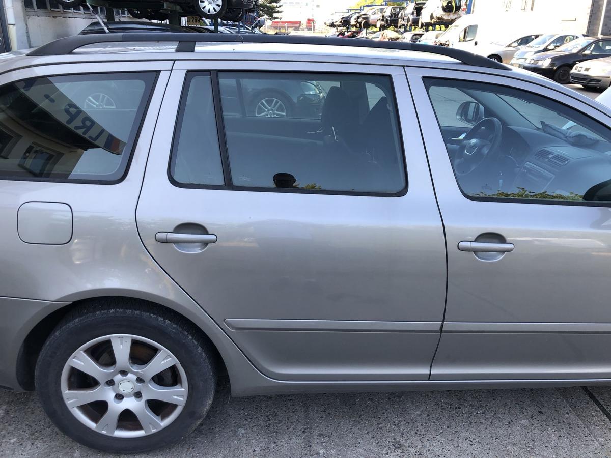 Skoda Octavia 1Z ab09 T&uuml;r hinten rechts Fondt&uuml;r im Rohbau LF8H Cappuccino Beige