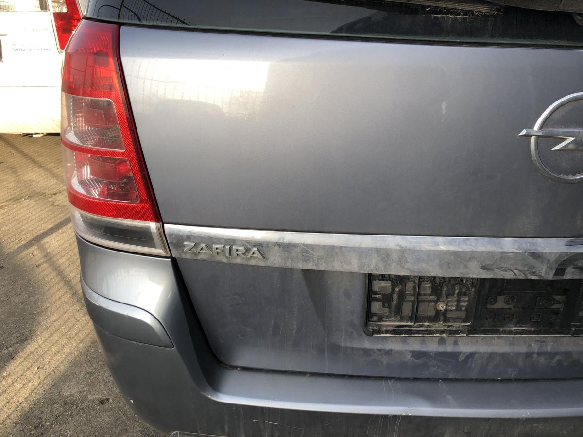 Opel Zafira B Heckklappe mit Heckscheibe Kofferklappe 4AU Lichtsilber Metallic