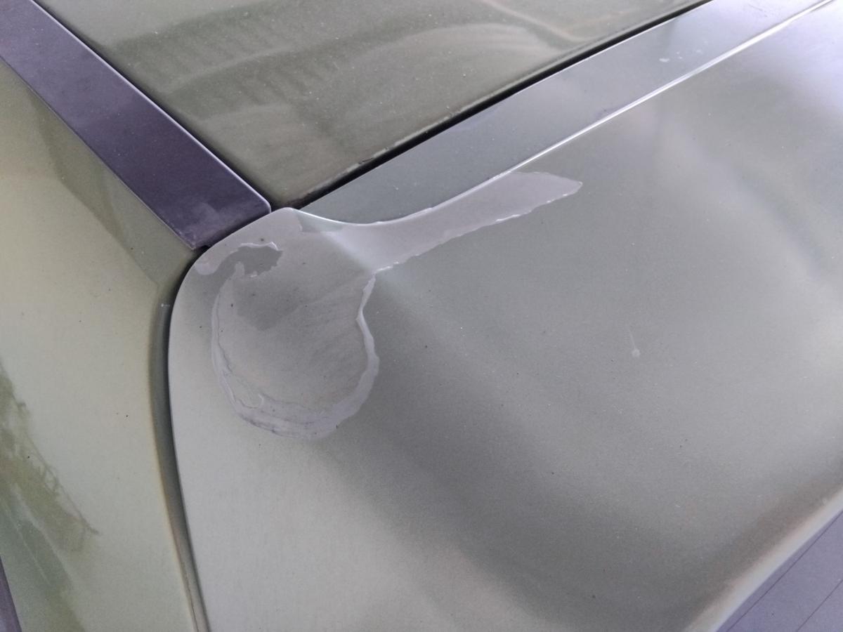 Opel Corsa B Heckklappe 49L kiwigrünmetallic mit Heckscheibe und Spoiler BJ2000