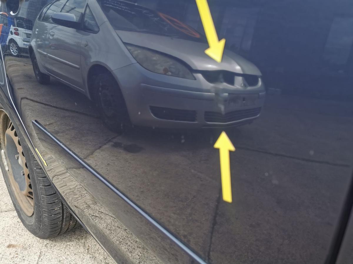 Opel Corsa D Tür Autotür Fondtür hinten rechts Z168 Metroblau Perl TEXT BILDER