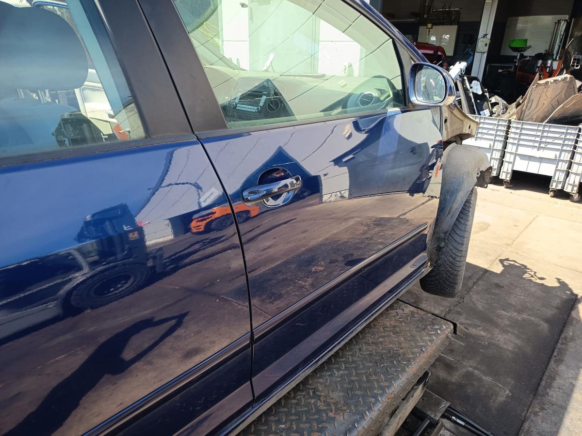 VW Golf Plus 5M original T&uuml;r vorn rechts Beifahrer D5Q Shadow Blue Bj 2006