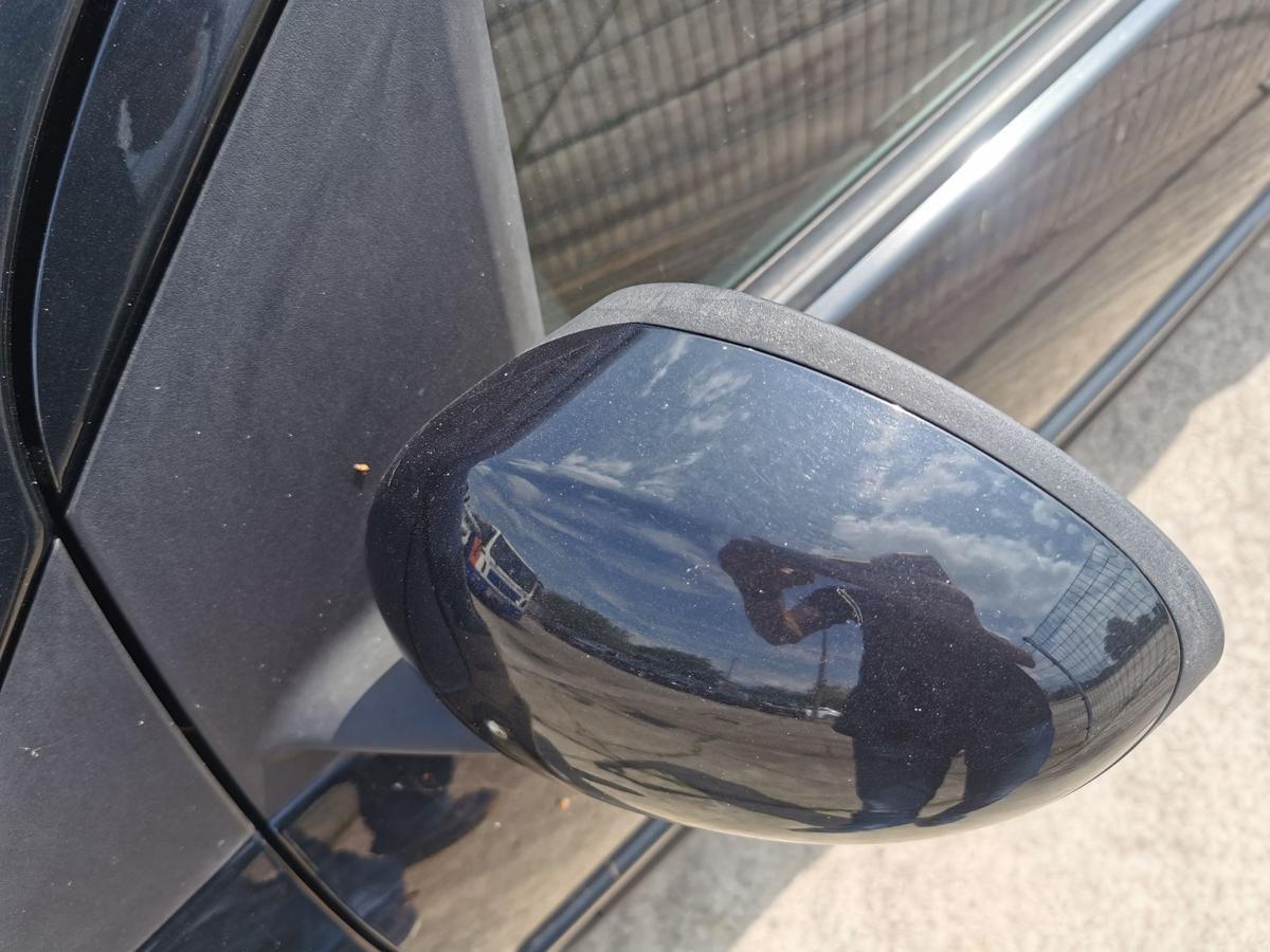 Citroen C1 P Aussenspiegel Spiegel Rückspiegel links manuell EXZ Schwarz Met