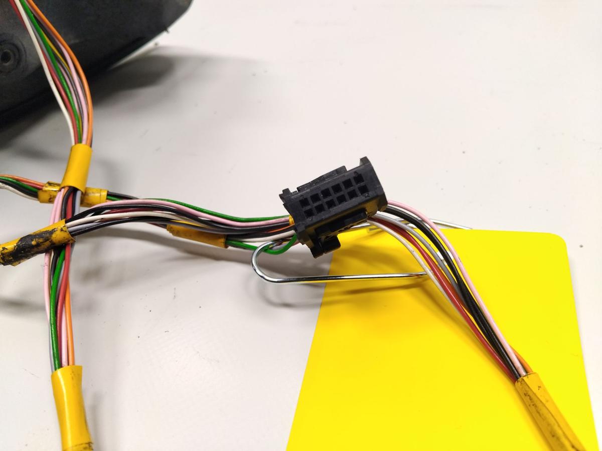 BMW X5 E53 orig Au&szlig;enspiegel links elektrisch beheizt Memory BJ2000 8pol+2pol