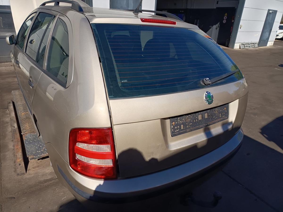 Skoda Fabia 6Y Kombi original Heckklappe mit Scheibe 9201 Sahara Beige Bj 2004