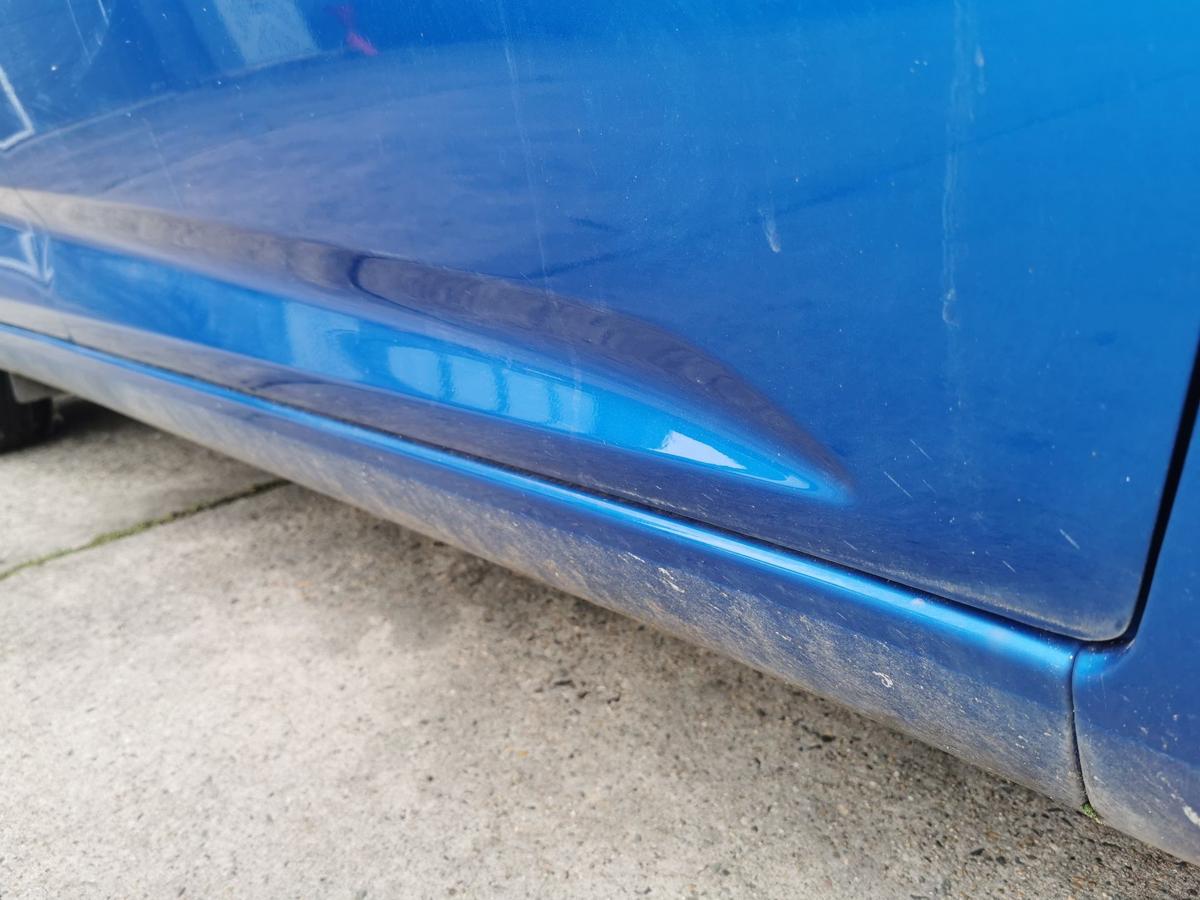 Chevrolet Spark M300 Beifahrertür Tür Autotür Roh vorn rechts GCT Moroccan Blue