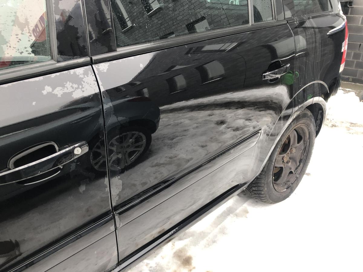 Opel Zafira B T&uuml;r hinten links Fondt&uuml;r Rohbau Autot&uuml;r 2HU Saphirschwarz Metallic