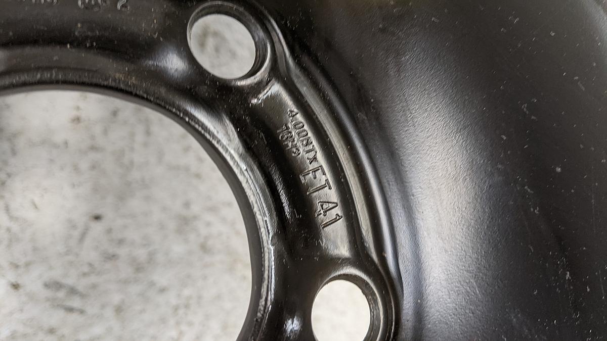 Opel Vectra C Notrad Reserverad Rad T115/70R16 92M 2160115