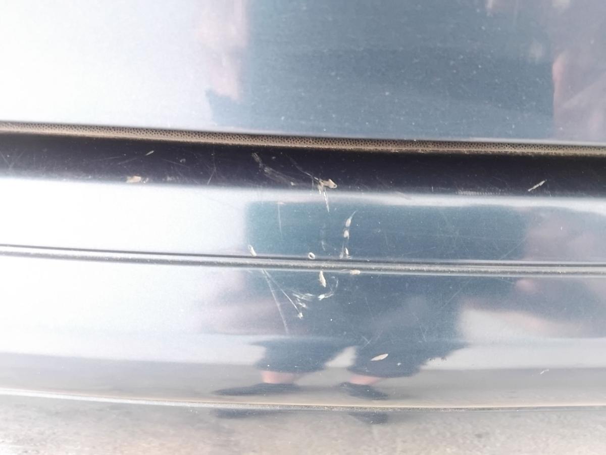 Audi A3 8P 3-t&uuml;rig orig Sto&szlig;stange Stossf&auml;nger hinten BJ2006 LZ5C Mauritiusblau