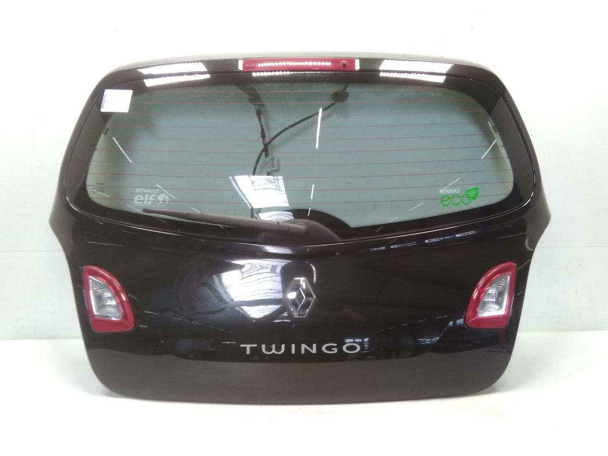 Renault Twingo 2 Heckklappe schwarzmetallic NV676 Facelift mit Scheibe BJ2012