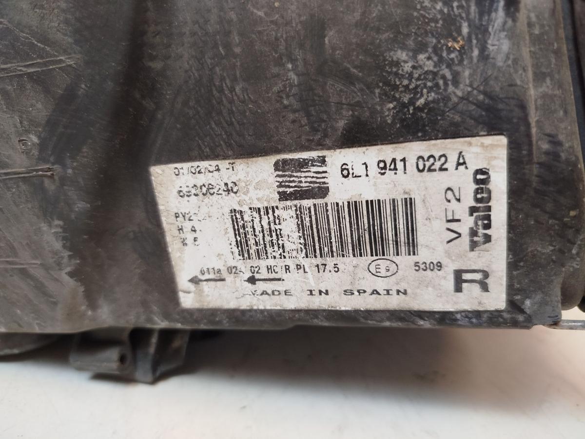 Seat Ibiza 6L Scheinwerfer Hauptscheinwerfer Frontscheinwerfer vorn rechts H4 OE
