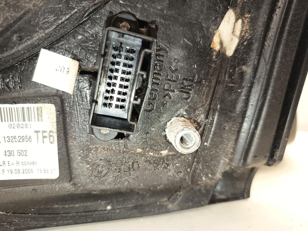 Opel AstraH Bj 2009 orig Au&szlig;enspiegel rechts elektrisch Beifahrer Z21B Ultrablau