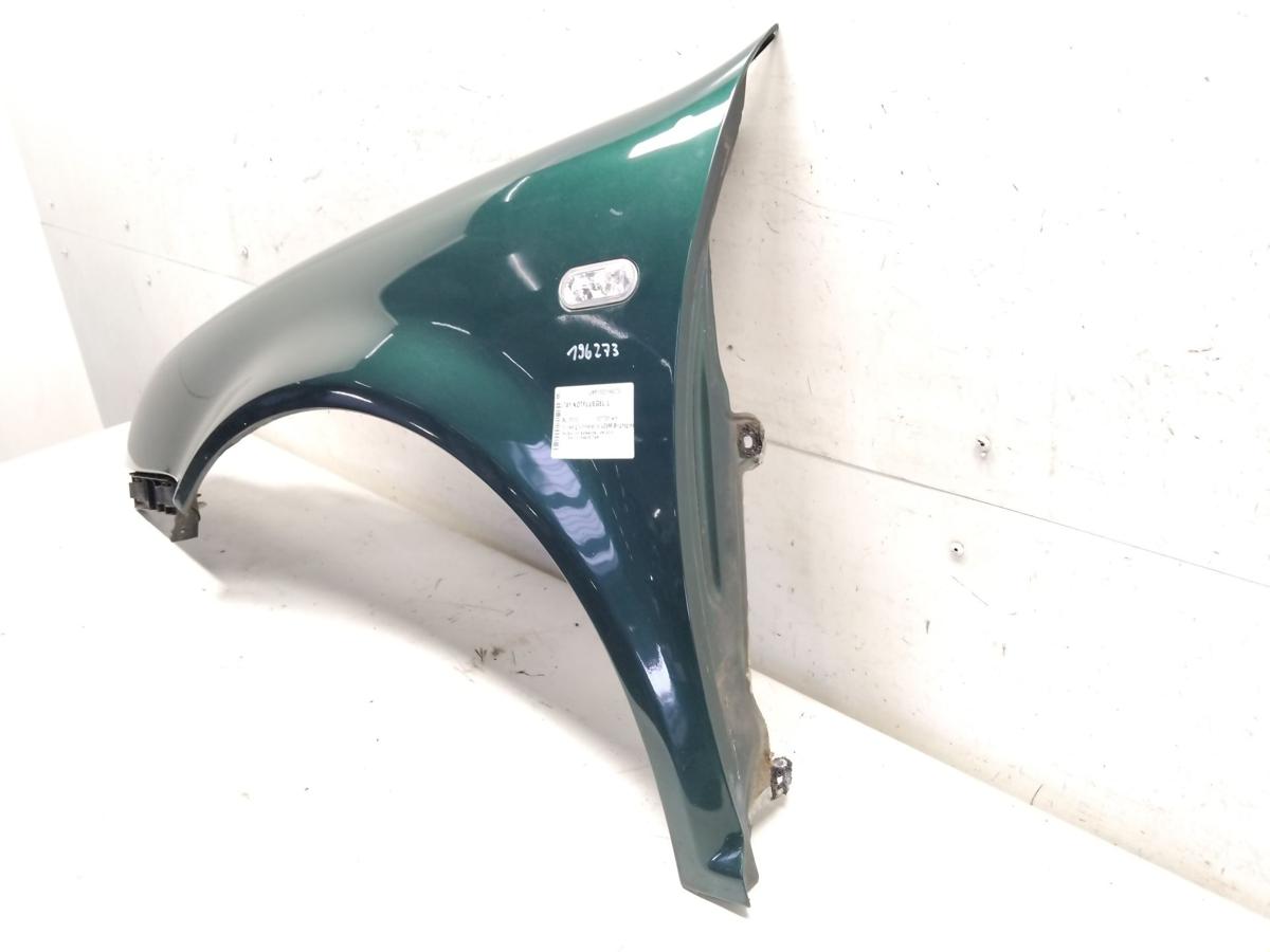 VW Golf 4 1J original Kotfl&uuml;gel vorn links LC6M Brightgreen BJ2003