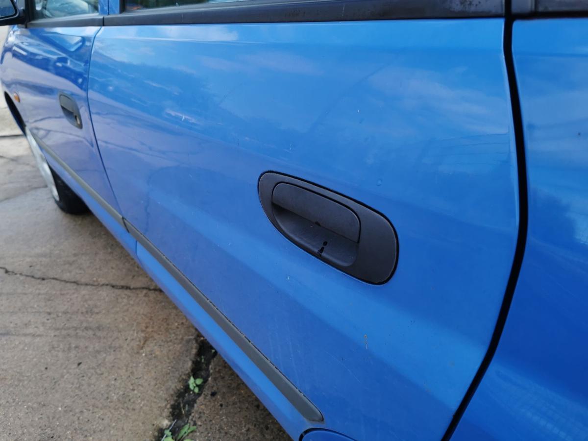 Mitsubishi Space Star DG0 Tür Autotür Fondtür hinten links DELLE T26 Ionia Blue