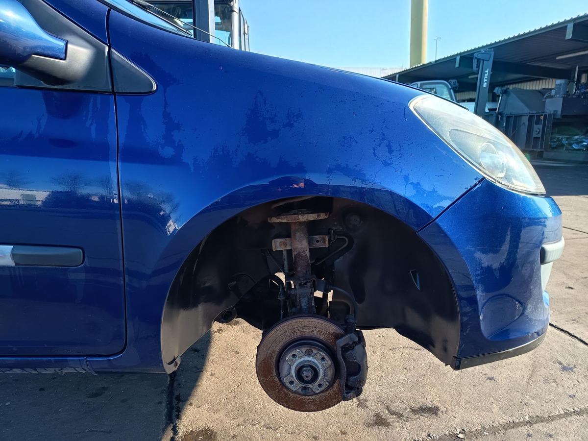 Renault Clio III orig Kotfl&uuml;gel rechts NV432 Blau Bj 2006