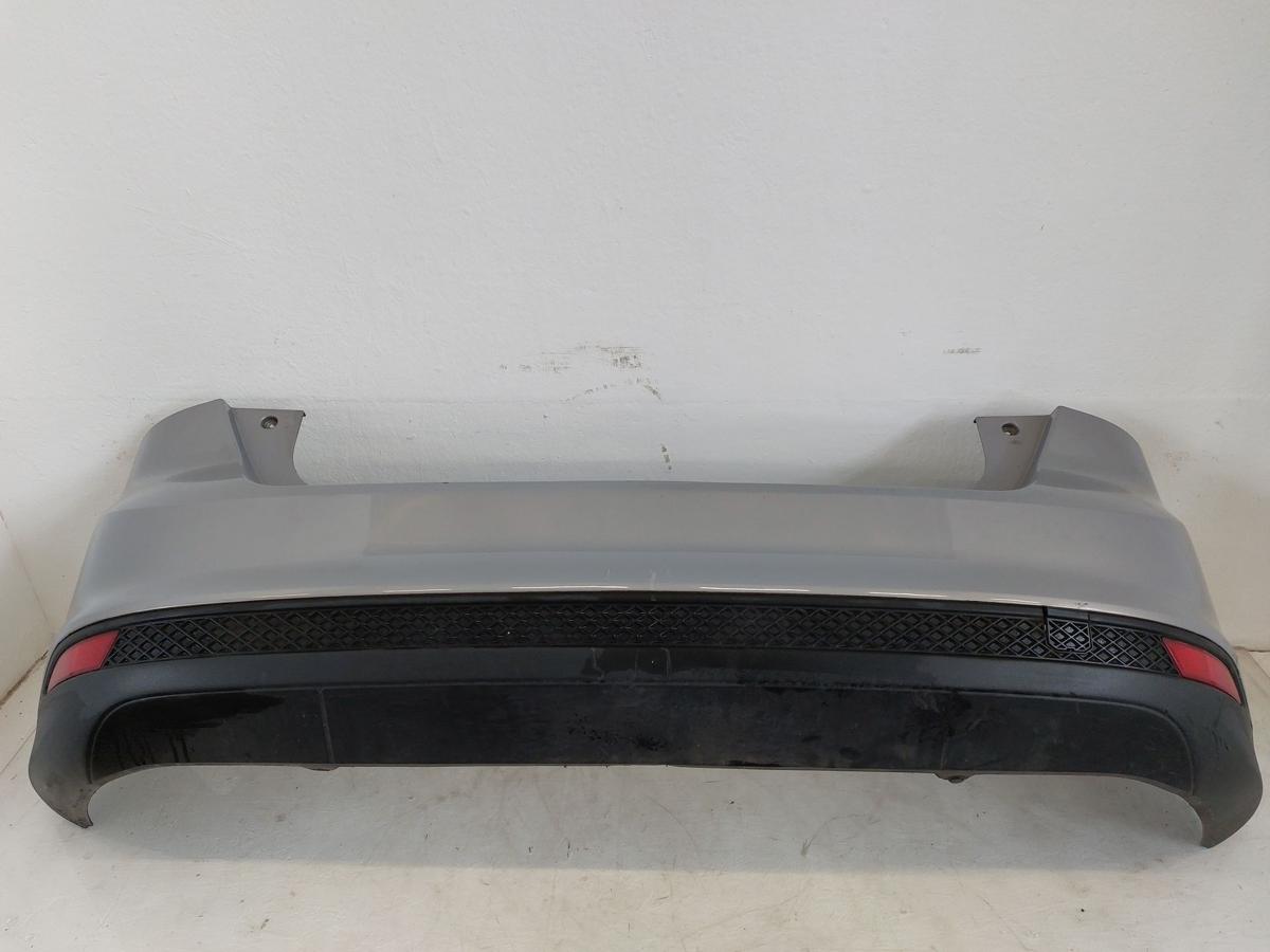 Ford Focus DYB MK3 Stoßfänger hinten Heckschürze vom 5 türer Micastone Silber