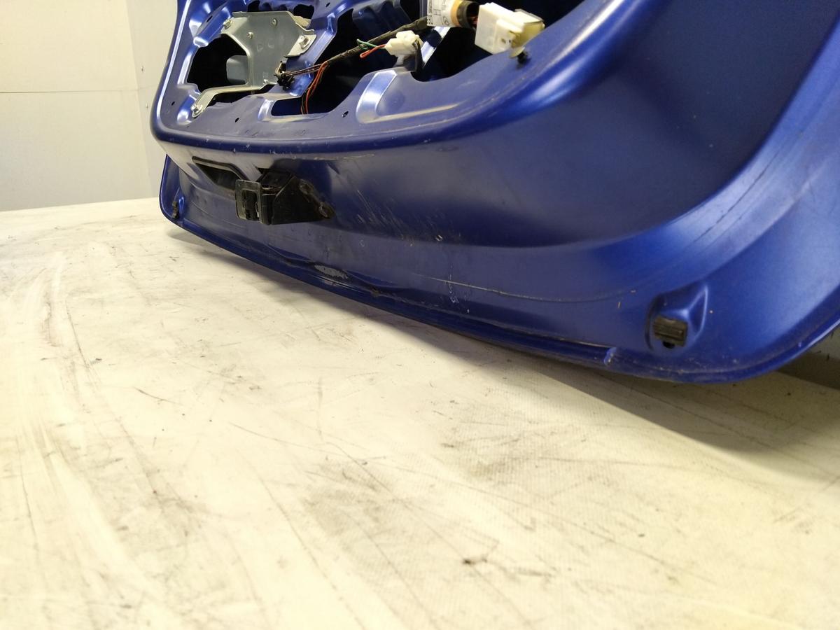 Mazda 2 DE Heckklappe blaumetallic mit Heckscheibe BJ2009 Flie&szlig;heck