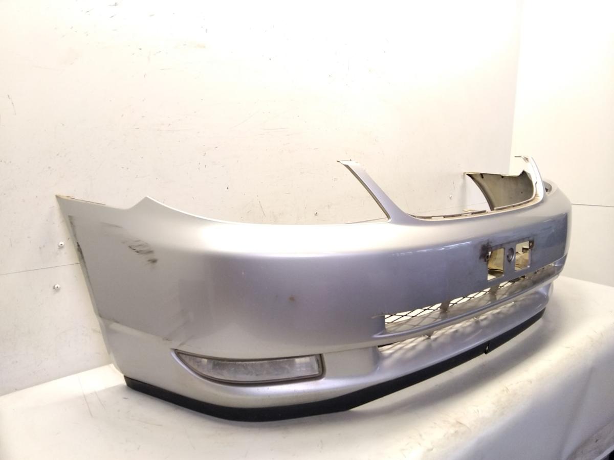 Toyota Corolla E12 Kombi original Stoßstange Stossfänger vorn silbermet. BJ2003