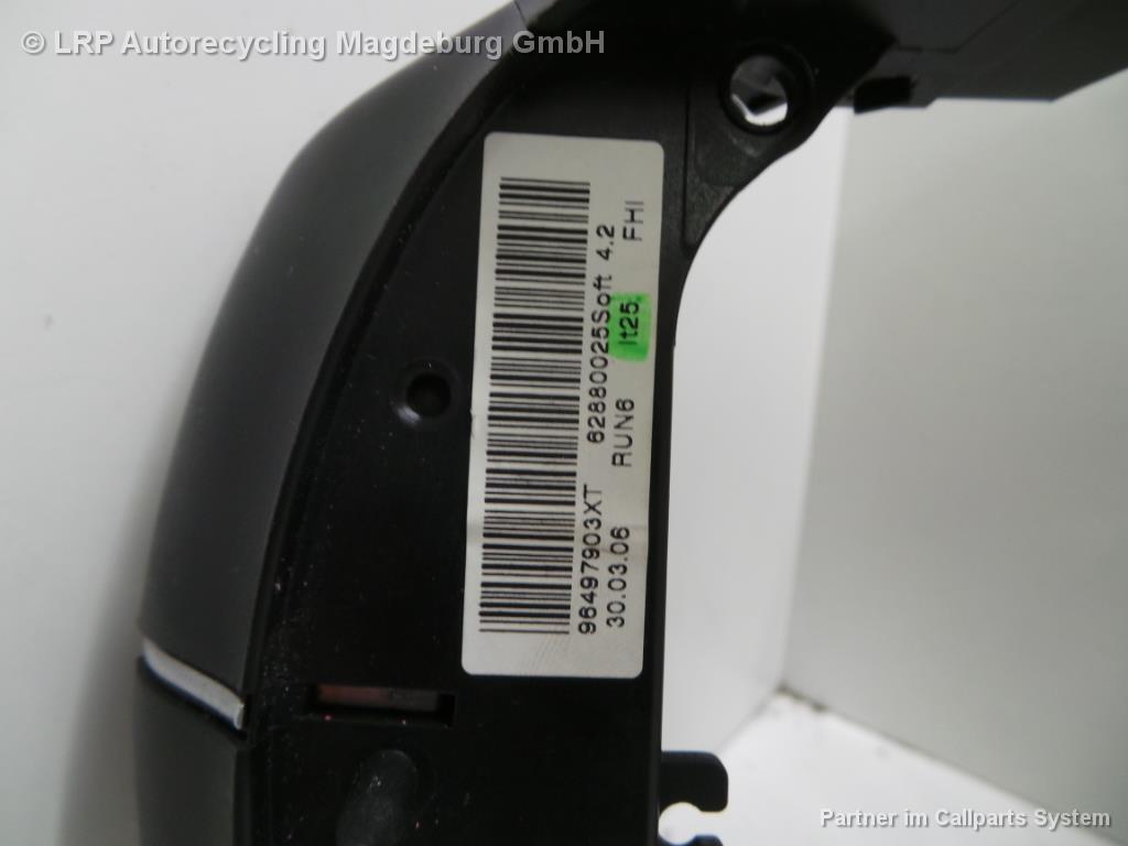 Citroen C4 5-trg. Bj.06 Lenkradbedienung Schalter Lenkrad 96497903XT VALEO