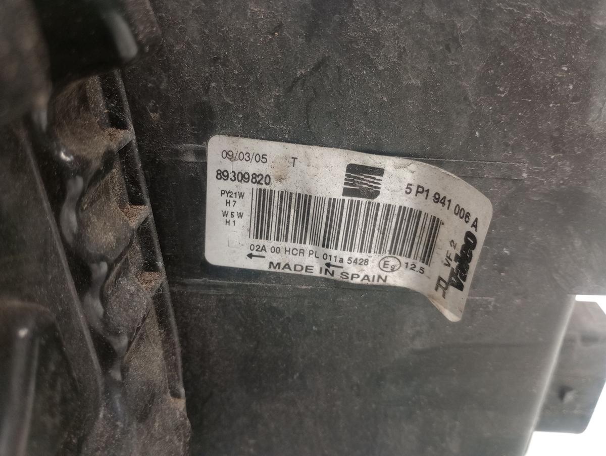 Seat Toledo 3 III 5P orig Scheinwerfer rechts Halogen Bj 2005
