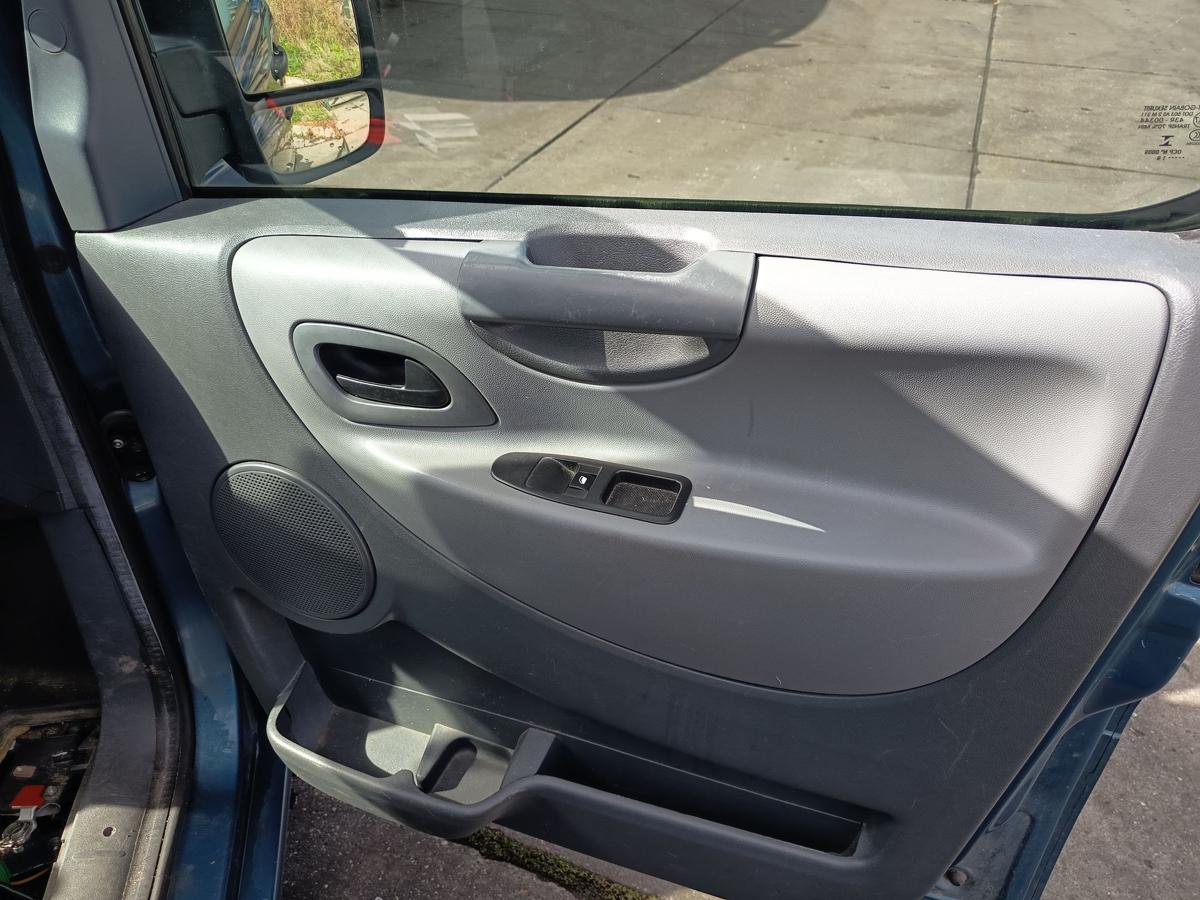 Citroen Jumpy II VF7 vor Facelift Bj 2012 orig Tür vorn rechts KGQ -BLAU KYANOS