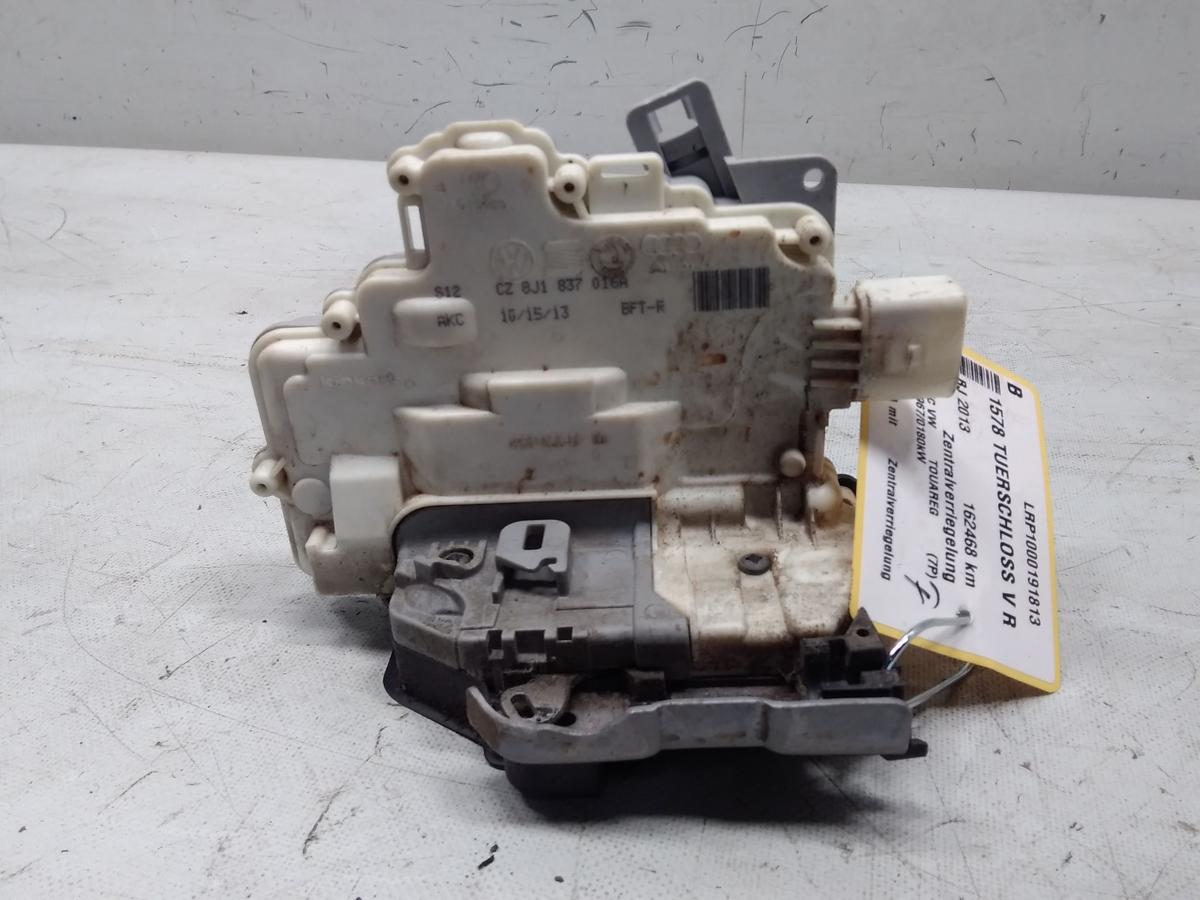 VW Touareg 2 7P original Türschloß vorn rechts mit ZV 8J1837016A BJ2013