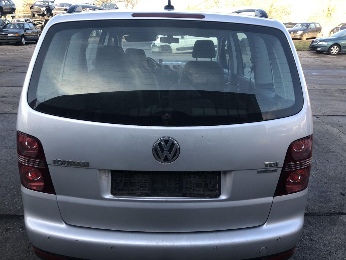 VW Touran GP 1T2 Heckklappe Kofferraumklappe Heckdeckel LA7W silber Anrostungen