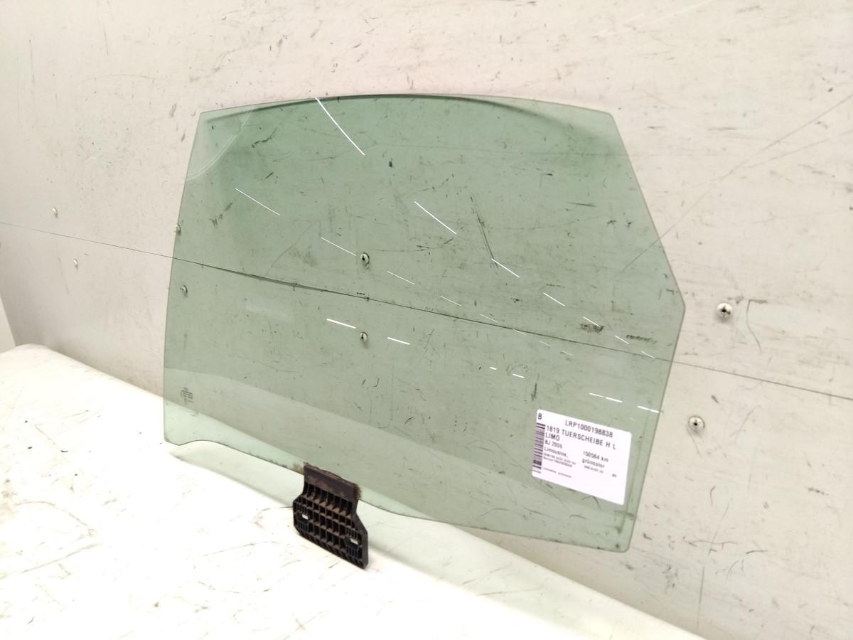 Audi A4 B7 8E original T&uuml;rscheibe hinten links Limousine gr&uuml;ncolor BJ2006