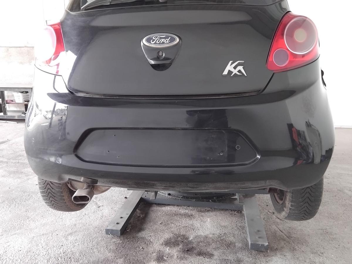 Ford Ka II RU8 original Sto&szlig;stange Sto&szlig;f&auml;nger hinten PDC Midnightschwarz BJ2009
