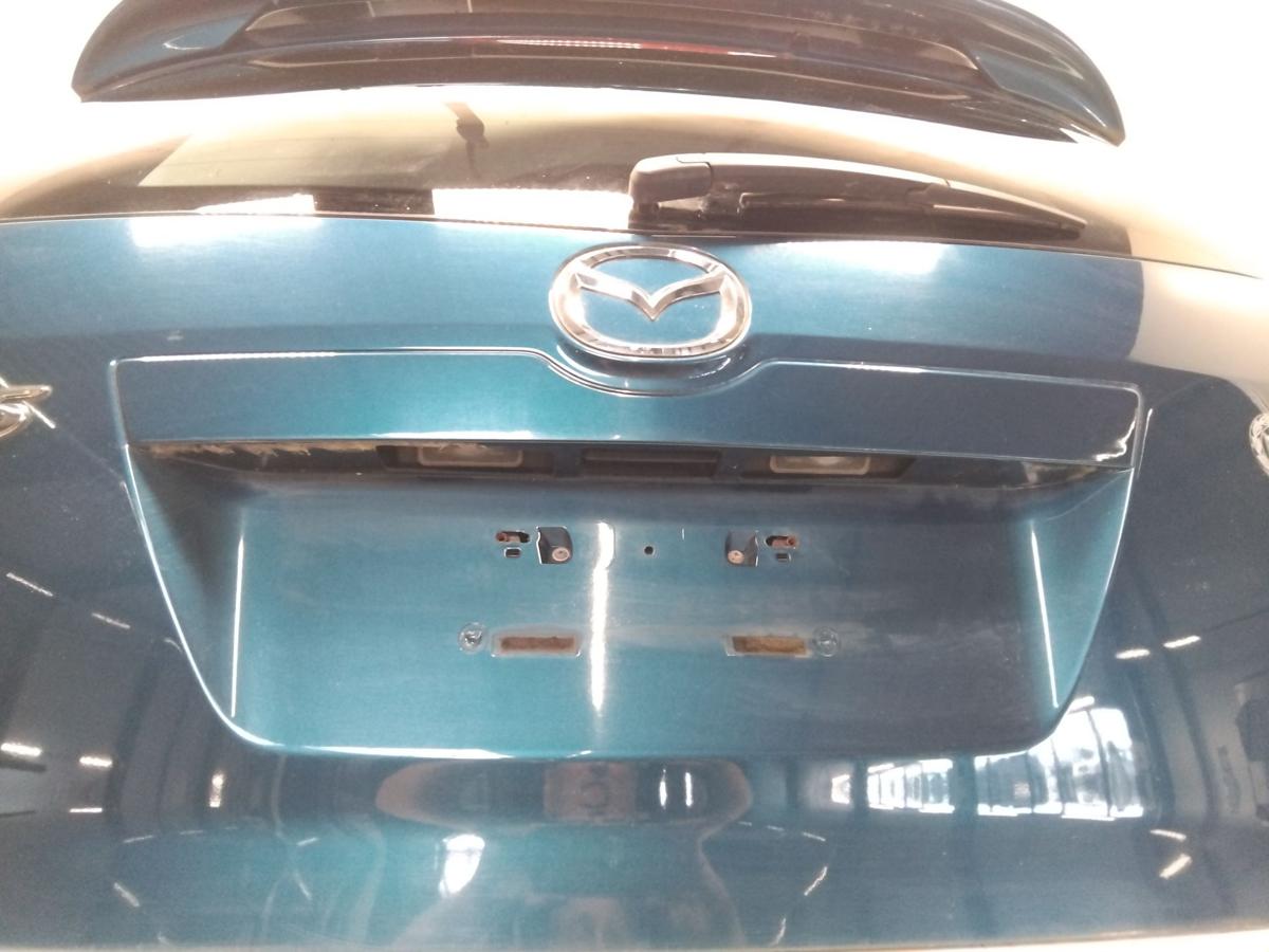 Mazda 5 CR original Heckklappe mit Heckscheibe und Spoiler Blaumetallic Bj.2007