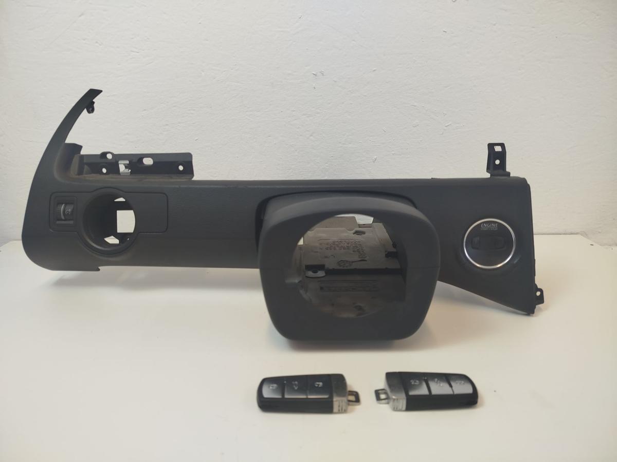 VW Passat 3C B7 Variant Z&uuml;ndschloss mit 2 Schl&uuml;ssel Einschub Z&uuml;ndschloss