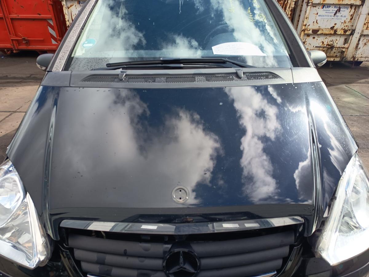 Mercedes W169 Motorhaube Klappe Deckel vorn Front 696 Nachtschwarz Bj 2005